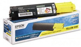 Lézertoner Epson S050191 sárga