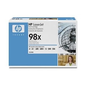 Lézertoner HP 92298X fekete