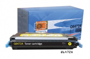 Lézertoner utángyártott HP Q6472A sárga