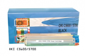 Lézertoner utángyártott Oki C5600/5700 fekete