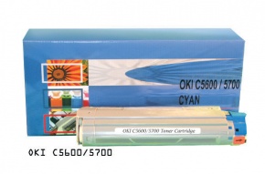 Lézertoner utángyártott Oki C5600/5700 kék