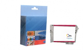 Tintapatron utángyártott Epson T0803 vörös