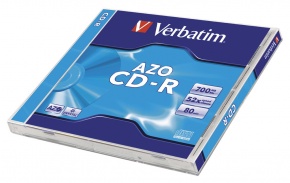 CD-R Verbatim 700 MB írható 52x Datalife vékony tok