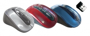 Egér Silverline TP-A6002 vezeték nélküli kék