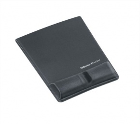Egéralátét Fellowes Health-V Fabric csuklótámasszal grafit