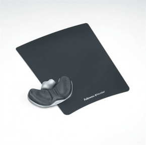 Tenyértámasz Fellowes Health-V Fabric grafitszürke