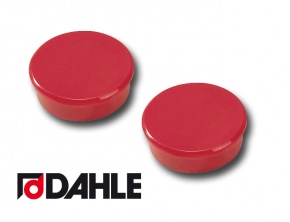 Táblamágnes Dahle 38 mm 2 db/csomag piros