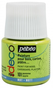 Kreatív akrilfesték Pébéo Deco fényes 45 ml világoszöld