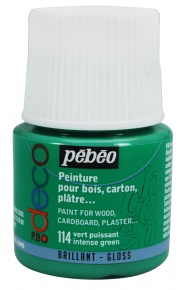 Kreatív akrilfesték Pébéo Deco fényes 45 ml zöld