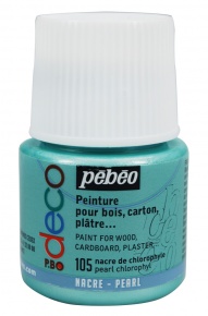 Kreatív akrilfesték Pébéo Deco gyöngyház 45 ml pasztellzöld