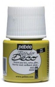 Kreatív akrilfesték Pébéo Deco matt 45 ml ánizszöld
