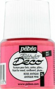 Kreatív akrilfesték Pébéo Deco matt 45 ml antikpink