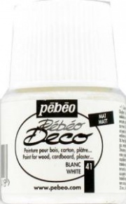 Kreatív akrilfesték Pébéo Deco matt 45 ml fehér