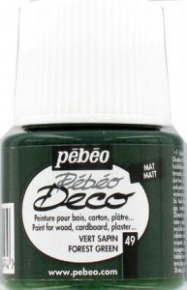 Kreatív akrilfesték Pébéo Deco matt 45 ml lombzöld
