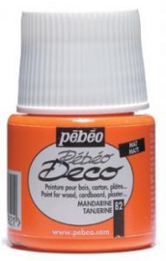 Kreatív akrilfesték Pébéo Deco matt 45 ml mandarin