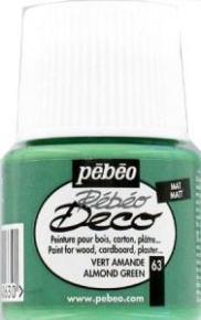 Kreatív akrilfesték Pébéo Deco matt 45 ml mandulazöld