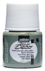 Kreatív akrilfesték Pébéo Deco matt 45 ml szürkészöld