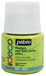 Kreatív akrilfesték Pébéo Deco matt 45 ml almazöld