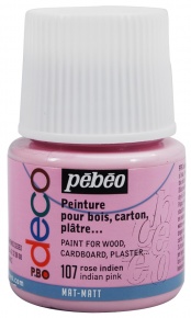 Kreatív akrilfesték Pébéo Deco matt 45 ml indián rózsaszín