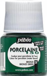 Kreatív porcelánfesték Pébéo Porcaline 150 égethető 45 ml bronz