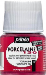 Kreatív porcelánfesték Pébéo Porcaline 150 égethető 45 ml turmalin