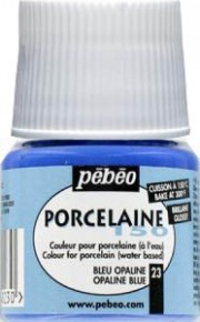 Kreatív porcelánfesték Pébéo Porcaline 150 égethető 45 ml vízkék